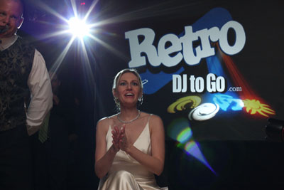 Experience what a RetroDJtoGo DJ can do for your wedding