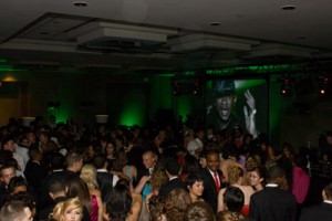 Prom DJ gets hands in the air